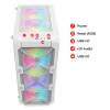 Spirit Of Gamer Rebel XT Tempered Glass White 8502RAW