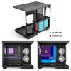 Spirit Of Gamer Viper CRX Tempered Glass Black 8508RA