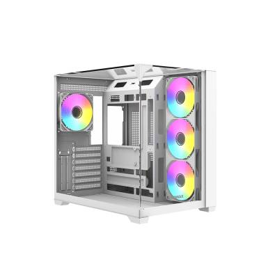 RaidMax i620 RGB Tempered Glass White I620TWF