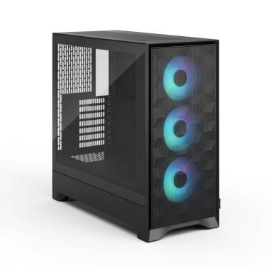 Fractal Design Pop 2 Air RGB Tempered Glass Black FD-C-POA2A-03 Fractal Design Pop 2 Air RGB Tempered Glass Black FD-C-POA2A-03