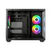 ID-COOLING VIEW 500 ARGB Tempered Glass Black VIEW 500 ARGB