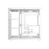 ID-COOLING VIEW 510 WH Tempered Glass White VIEW 510 WH