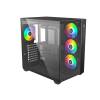 ID-COOLING VIEW 510 ARGB Tempered Glass Black VIEW 510 ARGB