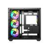ID-COOLING VIEW 510 ARGB Tempered Glass Black VIEW 510 ARGB