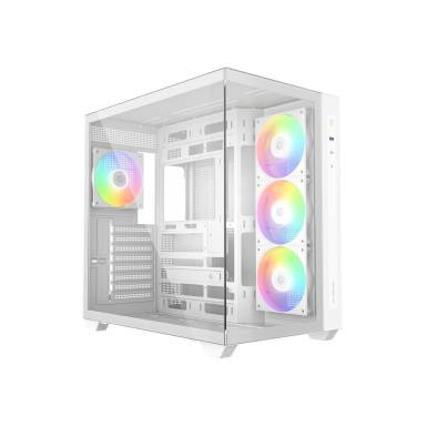 ID-COOLING VIEW 510 ARGB WH Tempered Glass White VIEW 510 ARGB WH ID-COOLING VIEW 510 ARGB WH Tempered Glass White VIEW 510 ARGB WH