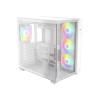 ID-COOLING VIEW 510 ARGB WH Tempered Glass White VIEW 510 ARGB WH