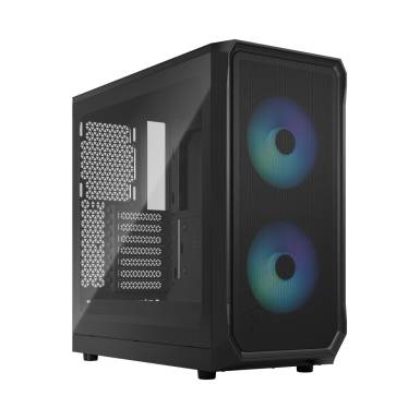 Fractal Design Focus 2 Tempered Glass Black TG Clear Tint FD-C-FOC2A-01 Fractal Design Focus 2 Tempered Glass Black TG Clear Tint FD-C-FOC2A-01