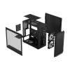 Fractal Design Focus 2 Tempered Glass Black TG Clear Tint FD-C-FOC2A-01
