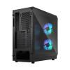 Fractal Design Focus 2 Tempered Glass Black TG Clear Tint FD-C-FOC2A-01