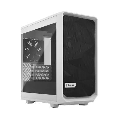 Fractal Design Meshify 2 Tempered Glass Mini White TG Clear Tint FD-C-MES2M-02 Fractal Design Meshify 2 Tempered Glass Mini White TG Clear Tint FD-C-MES2M-02
