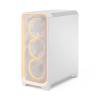 Fractal Design Meshify 3 Ambience Pro RGB Tempered Glass Clear Tint White FD-C-MES3A-05