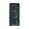 Fractal Design Meshify 3 Ambience Pro RGB Tempered Glass Light Tint Black FD-C-MES3A-03