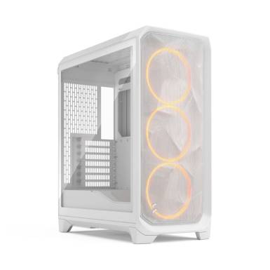 Fractal Design Meshify 3 Tempered Glass RGB Clear Tint White FD-C-MES3A-07