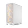 Fractal Design Meshify 3 Tempered Glass RGB Clear Tint White FD-C-MES3A-07