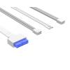 ID-COOLING WARE 310 ARGB WH Tempered Glass White WARE 310 ARGB WH