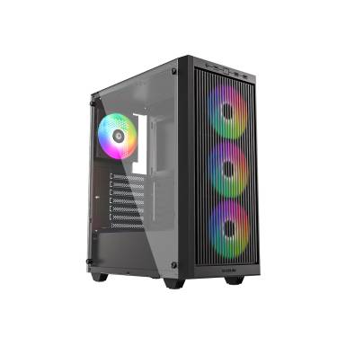 ID-COOLING WARE 310 ARGB Tempered Glass Black WARE 310 ARGB ID-COOLING WARE 310 ARGB Tempered Glass Black WARE 310 ARGB