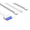 ID-COOLING WARE 510 WH Tempered Glass White WARE 510 WH