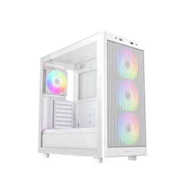 ID-COOLING WARE 510 ARGB WH Tempered Glass White WARE 510 ARGB WH ID-COOLING WARE 510 ARGB WH Tempered Glass White WARE 510 ARGB WH