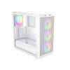 ID-COOLING WARE 510 ARGB WH Tempered Glass White WARE 510 ARGB WH