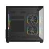 Rampage Lumid Tempered Glass Black 43495