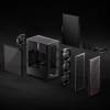 ADATA XPG Ház Midi ATX Valor AIR, 4x120mm ventilátor, Tápegység nélkül, üvegfalú, fekete VALORAIRMT-BKCWW