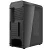 ADATA XPG Ház Midi ATX Valor AIR PLUS, 4x120mm RGB ventilátor, Tápegység nélkül, üvegfalú, fekete VALORAIRPLUSMTA-BKCWW