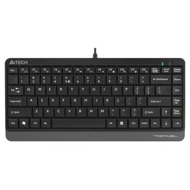 A4-Tech FK11 Compact Keyboard Grey UK A4TKLA46787