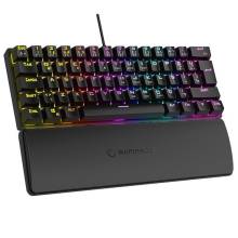 Rampage PLOWER K60 Mechanikus Gaming keyboard Black US 37257