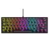 Rampage PLOWER K60 Mechanikus Gaming keyboard Black US 37257