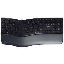 Cherry KC 4500 Ergo billentyűzet Black US JK-4500EU-2 Cherry KC 4500 Ergo billentyűzet Black US JK-4500EU-2
