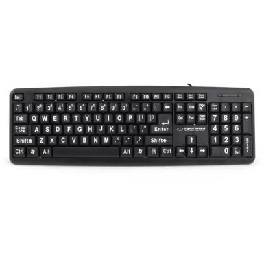 Esperanza Florida USB Keyboard Black UK EK129 Esperanza Florida USB Keyboard Black UK EK129