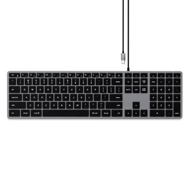 Satechi Slim W3 Type-C Keyboard Space Grey US ST-UCSW3M Satechi Slim W3 Type-C Keyboard Space Grey US ST-UCSW3M