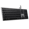 Satechi Slim W3 Type-C Keyboard Space Grey US ST-UCSW3M