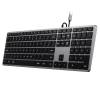 Satechi Slim W3 Type-C Keyboard Space Grey US ST-UCSW3M