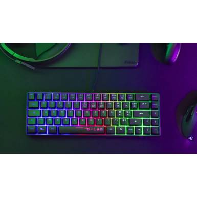 The G-Lab Keyz Hydrogen Keyboard Black HU KEYZ-HYDROGEN/HU