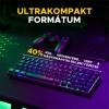 The G-Lab Keyz Hydrogen Keyboard Black HU KEYZ-HYDROGEN/HU