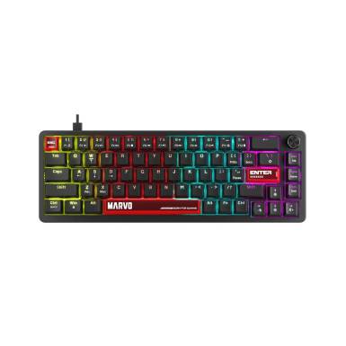 Marvo Arma 67 Mechanical Gaming Keyboard Black US KG935 Marvo Arma 67 Mechanical Gaming Keyboard Black US KG935