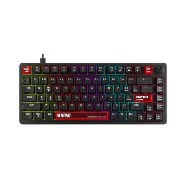 Marvo Arma 82 Mechanical Gaming Keyboard Black US KG936 Marvo Arma 82 Mechanical Gaming Keyboard Black US KG936