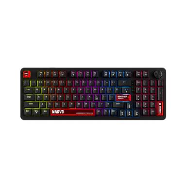 Marvo Arma 98 Mechanical Gaming Keyboard Black US KG937 Marvo Arma 98 Mechanical Gaming Keyboard Black US KG937