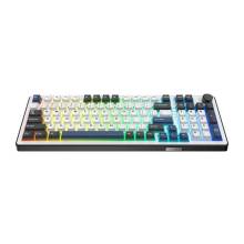 The G-Lab Keyz Elite 400 HE BW Keyboard Black US KEYZELITE4HEBW/US