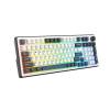 The G-Lab Keyz Elite 400 HE BW Keyboard Black US KEYZELITE4HEBW/US