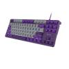 FURY Kanabo K2 Gaming Keyboard Grey/Purple US NFU-2350