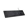 natec Herring Glow Keyboard Black US NKL-2342