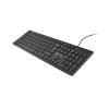 natec Herring Slim Keyboard Black US NKL-2341
