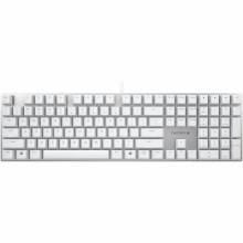 Cherry KC 200 MX Keyboard White/Silver US G80-3950LIBUS-1