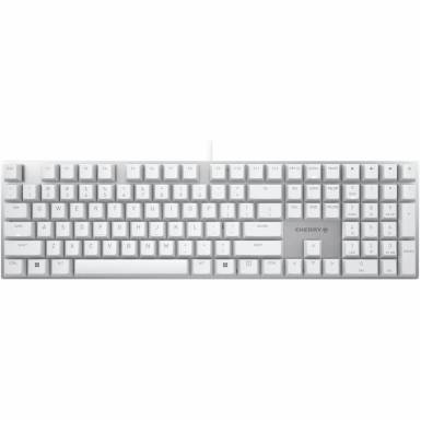Cherry KC 200 MX Keyboard White/Silver US G80-3950LIBUS-1 Cherry KC 200 MX Keyboard White/Silver US G80-3950LIBUS-1