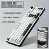 The G-Lab Keyz Elite 400 WG Keyboard White/Grey US KEYZELITE400WG/US