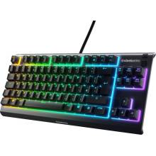 Steelseries Apex 3 TKL Gaming Keyboard Black UK 64836