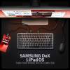 AXAGON HMC-KB-HU USB-C 5Gbps Keyboard 9in1 Hub Silver HU HMC-KB-HU