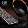 AXAGON HMC-KB-US USB-C 5Gbps Keyboard 9in1 Hub Silver US HMC-KB-US